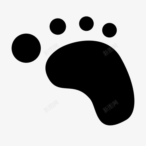 footprintsvg_新图网 https://ixintu.com footprint