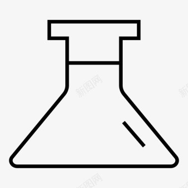 erlenmeyer烧瓶erlenmeyerflask实验图标图标