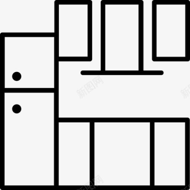 采购产品厨房烹饪家具图标图标