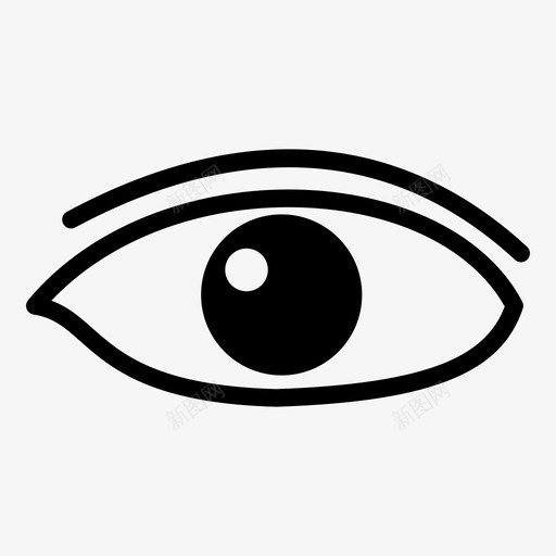 眼癌svg_新图网 https://ixintu.com 眼癌 Eye Cancer