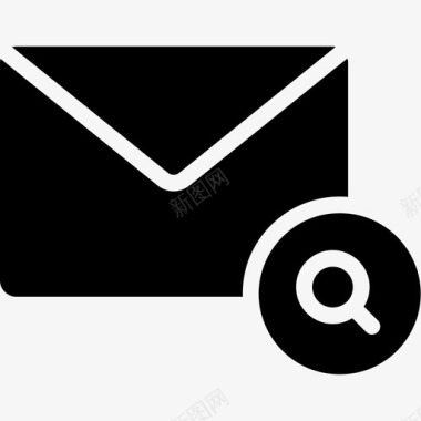 查找电子邮件信封信件图标图标