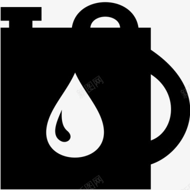 碳罐机油图标图标