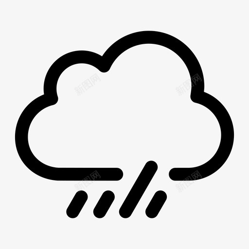 ic_weather_8_moderate rainsvg_新图网 https://ixintu.com ic_weather_8_moderate rain
