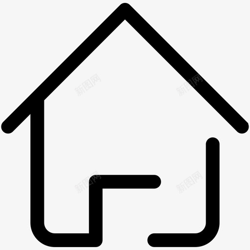 房屋iconsvg_新图网 https://ixintu.com 房屋icon