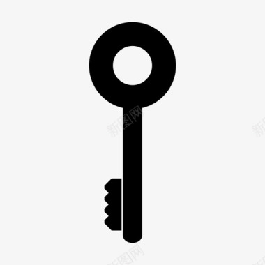 钥匙房门钥匙打开图标图标