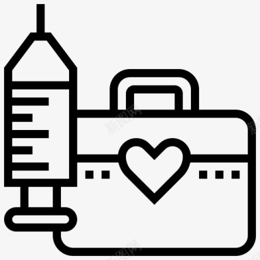 医疗慈善心脏图标图标