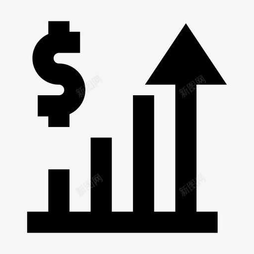 利润金融货币图标svg_新图网 https://ixintu.com 利润 货币 金融 金融材料