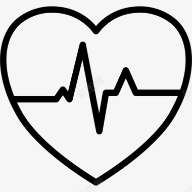 心率bpm脉搏图标图标