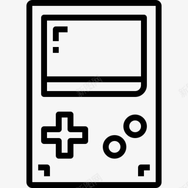 便携式游戏机设备游戏机图标图标