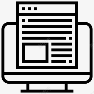 用户界面内容智能手机图标图标