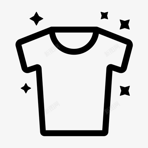 干净的衣服新衣服衬衫图标svg_新图网 https://ixintu.com t恤 干净的衣服 新衣服 衬衫