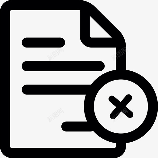 擦除文件接口介质和技术图标svg_新图网 https://ixintu.com 介质和技术 接口 擦除文件