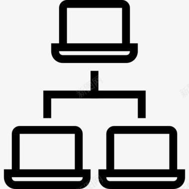 服务器笔记本电脑网络图标图标