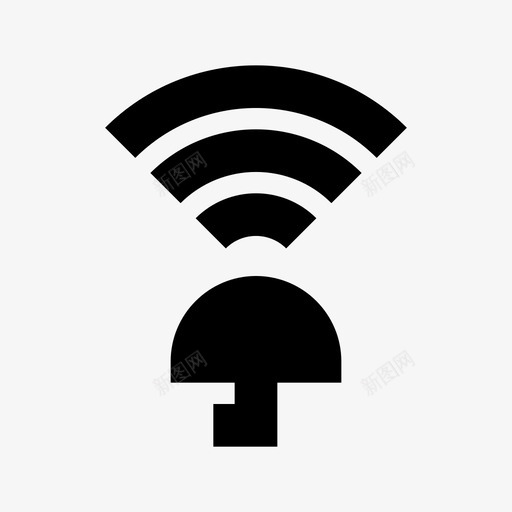 受保护wifi保护安全图标svg_新图网 https://ixintu.com 保护 受保护wifi 安全 安全防护材料