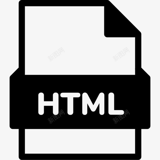 html文件扩展名格式图标svg_新图网 https://ixintu.com html文件 扩展名 文件格式vol3混合 格式 类型