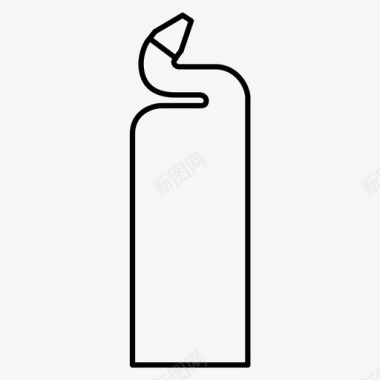 清洁用品瓶子洗涤剂图标图标