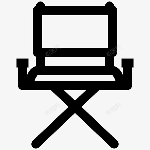 椅子家具座位图标svg_新图网 https://ixintu.com 家具 工作室椅 座位 木椅 椅子