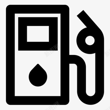 汽油泵燃油图标图标