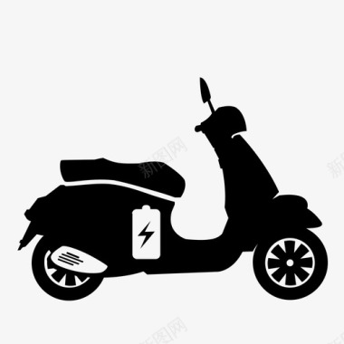 电动摩托车生态摩托车图标图标