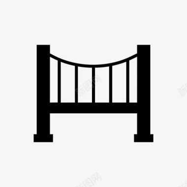 桥梁旅游图标图标