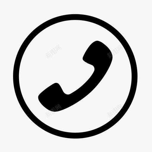 热线电话svg_新图网 https://ixintu.com 热线电话