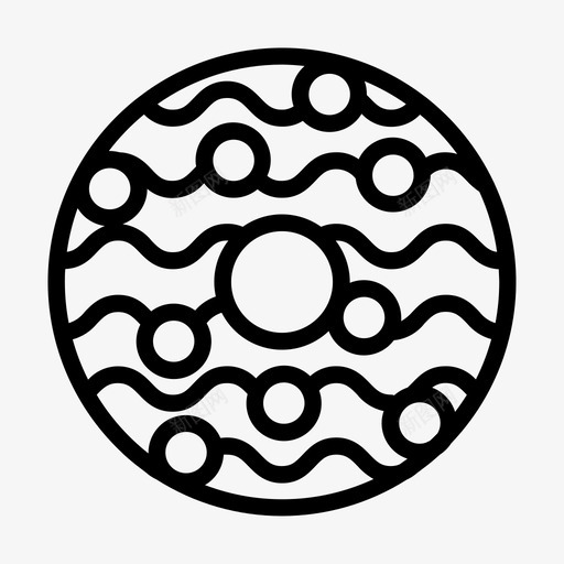 甜甜圈甜点甜甜圈食品图标svg_新图网 https://ixintu.com 家庭用品 甜点 甜甜圈 甜甜圈食品