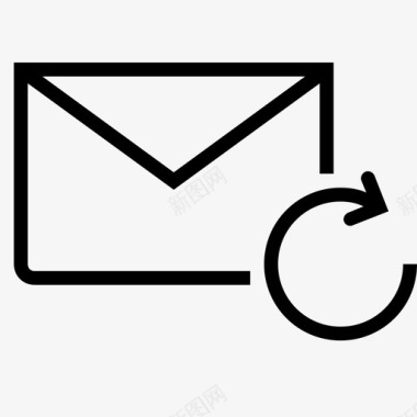 邮件支票信封图标图标