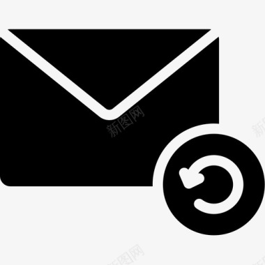 重新加载电子邮件信封信件图标图标
