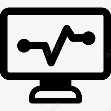 计算机分析技术数据分析图标图标