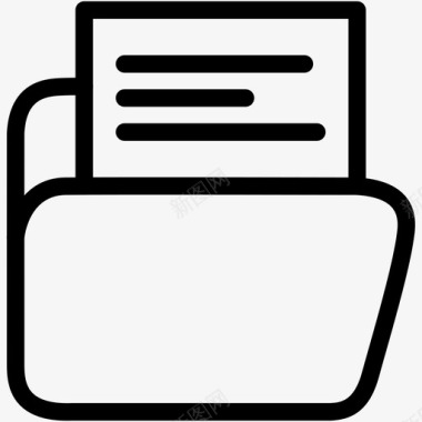 文件夹文档资源管理器文件图标图标