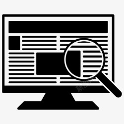二次计算机研究背景信息图标高清图片