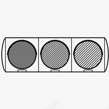 红绿灯方向照明图标图标