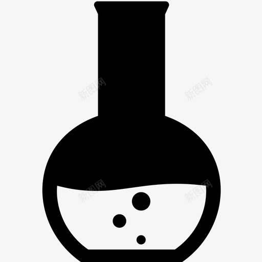佛罗伦萨烧瓶瓶子化学图标svg_新图网 https://ixintu.com 佛罗伦萨烧瓶 化学 化学图标2 容器 瓶子 科学