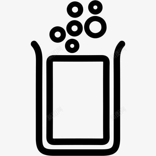 烧杯化学锥形瓶图标svg_新图网 https://ixintu.com 化学 烧杯 烧瓶 研究 科学技术 锥形瓶