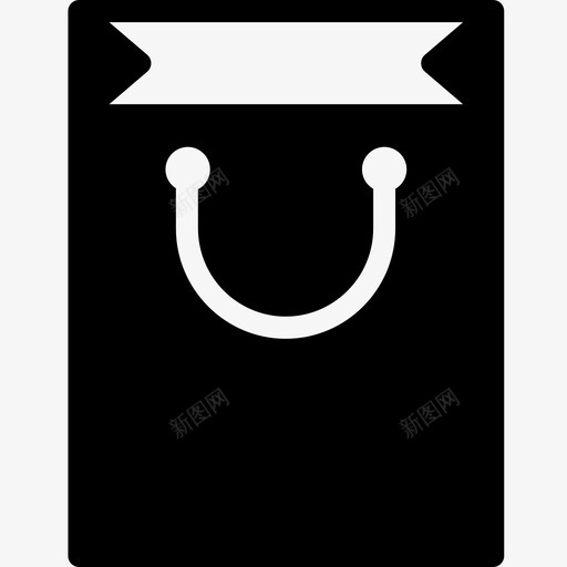 购物袋购买电子商务图标svg_新图网 https://ixintu.com 电子商务 购买 购物袋 购物袋字形