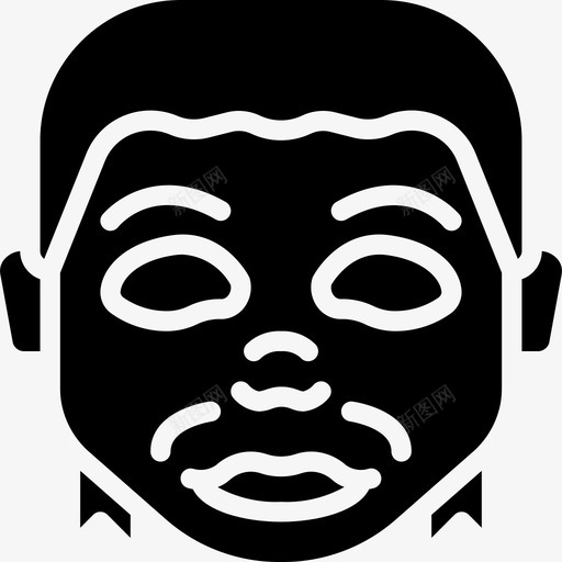 迈克尔迈尔斯表情符号万圣节图标svg_新图网 https://ixintu.com 万圣节 恐怖 恐怖表情 表情符号 迈克尔迈尔斯