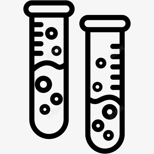 试管血液医学图标svg_新图网 https://ixintu.com 医学 医疗保健3 测试 科学 血液 试管