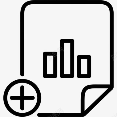 添加图表分析图表图标图标