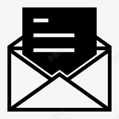 读邮件信封信件图标图标