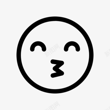 鸭子脸表情符号表情图标图标
