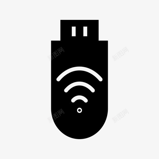 usb数据记忆棒图标svg_新图网 https://ixintu.com usb 便携式wifi 便携式存储 数据 无线设备 物联网填充 记忆棒