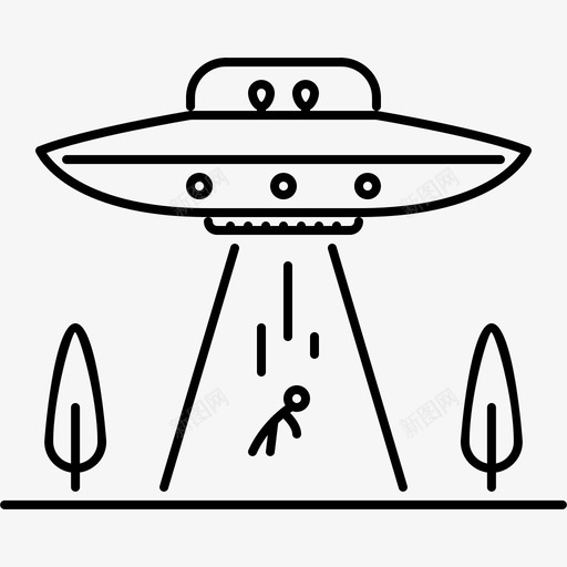 不明飞行物外星人绑架人类图标svg_新图网 https://ixintu.com 不明飞行物 人类 外星人绑架 太空 太空轮廓64x64 恒星