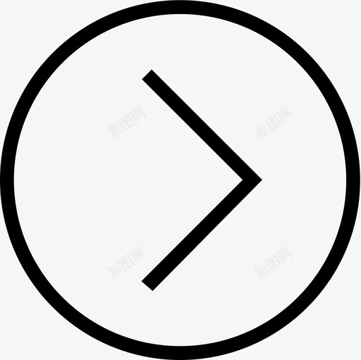 右箭头svg_新图网 https://ixintu.com 右箭头 icon_6