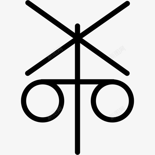 铁路道口标志铁路道路图标svg_新图网 https://ixintu.com 标志 运输 道路 铁路 铁路道口标志
