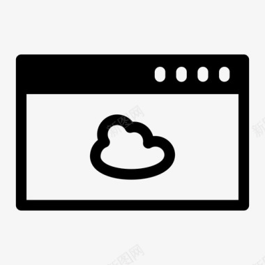web浏览器云通知站点图标图标