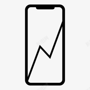 iphonex坏了苹果坏了图标图标