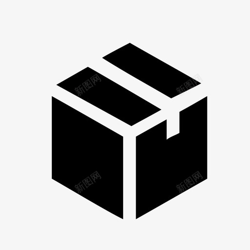 包装箱商业交货图标svg_新图网 https://ixintu.com 交货 包装 包装箱 商业