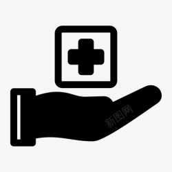 手部防护保健手部医院图标高清图片