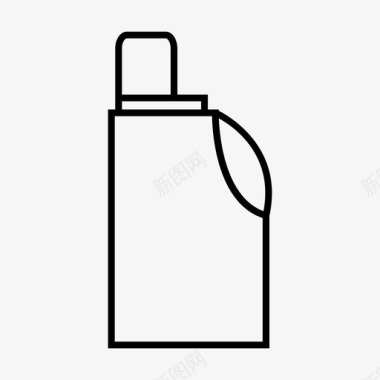 采购产品洗涤剂瓶子清洁剂图标图标