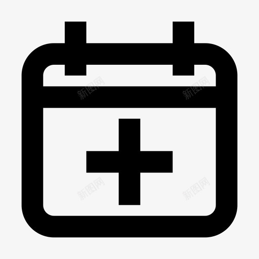 日历日程表界面ios优化图标svg_新图网 https://ixintu.com 日历 日程表 界面ios优化